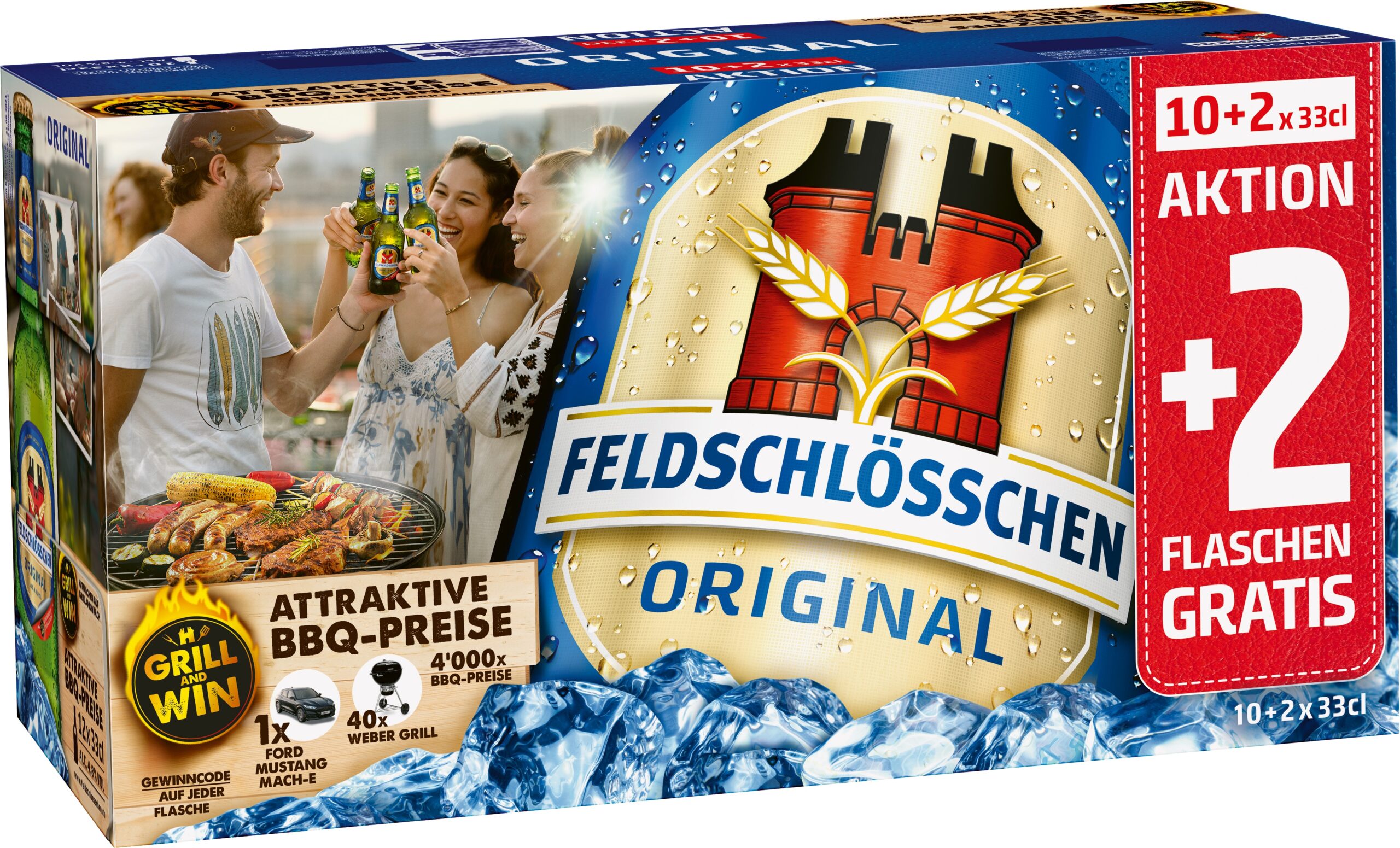 Packaging Design Feldschlösschen Grill and Win